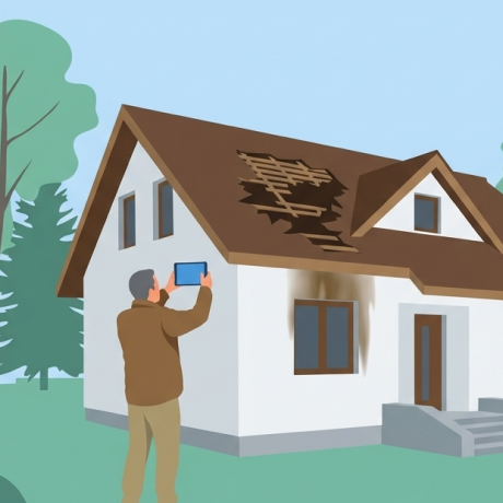 Ilustrační obrázek - nafocení škodné události